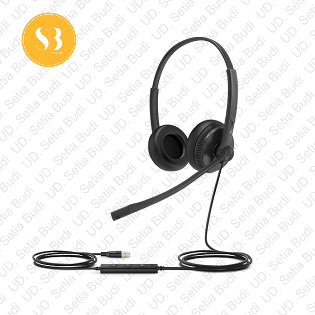 USB Headset Yealink UH-34-Dual Headphone Mic UH34