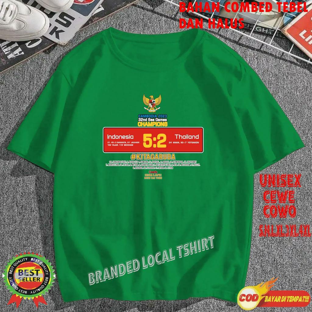 promo kaos sea game indonesia 5-2 sea game cambodia kaos viral unisex pria dan wanita