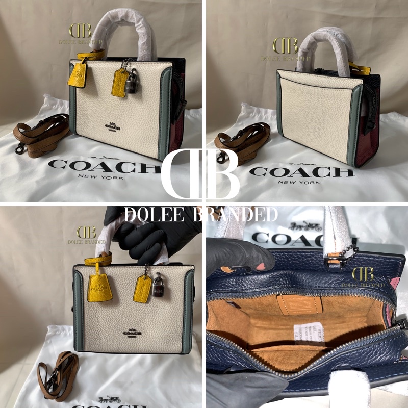 [100% ORIGINAL] CH MICRO ZOE CROSSBODY IN COLORBLOCK CH 1426 ZOE01