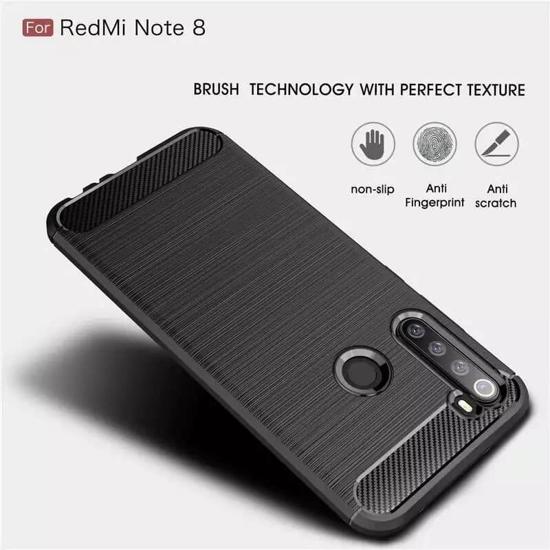 XIAOMI REDMI NOTE 5A REDMI NOTE 8 8 PRO Silicon Carbon Slim Fit Soft Case Premium