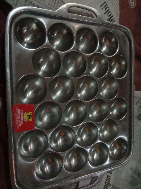 Cetakan Takoyaki 24 Lubang Murah / Kue Lumpur