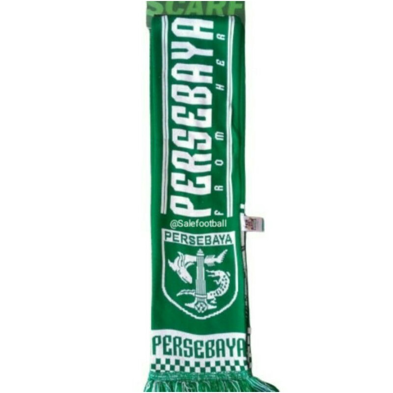 Syal Original Persebaya Store Official Scraf Football BNWT
