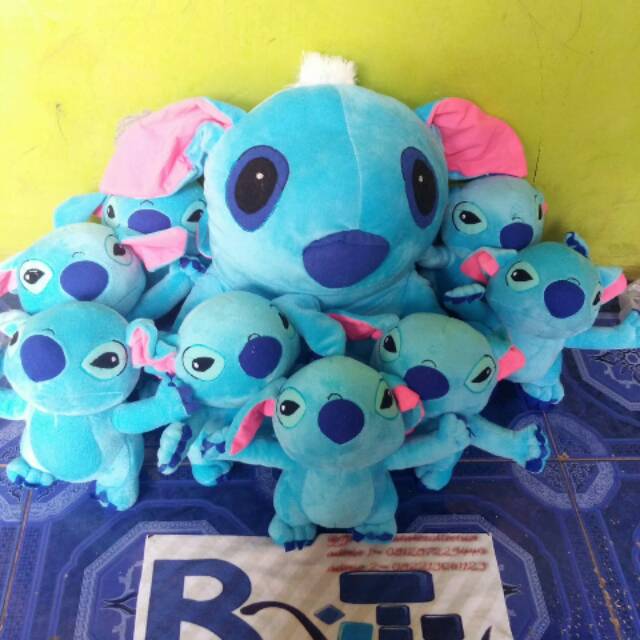Boneka Karakter Stitch beranak