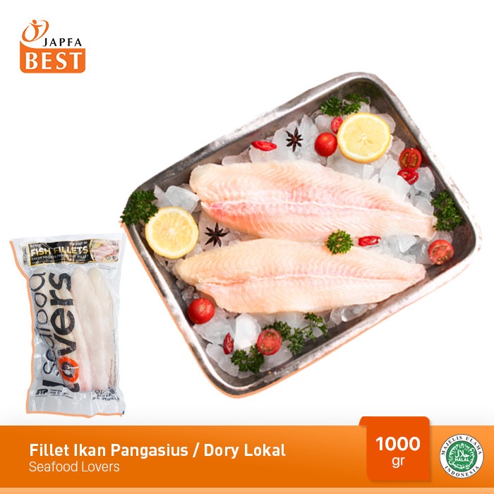 Fillet Ikan Pangasius / Ikan Patin / Ikan Dory / Ikan Dori Seafood Lovers 1000 gr