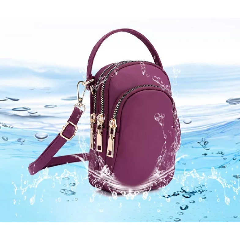 Tas Wanita Chibao Mni CB8182 Jinjing Dan Selempang  Anti Air (WATERPROOF)