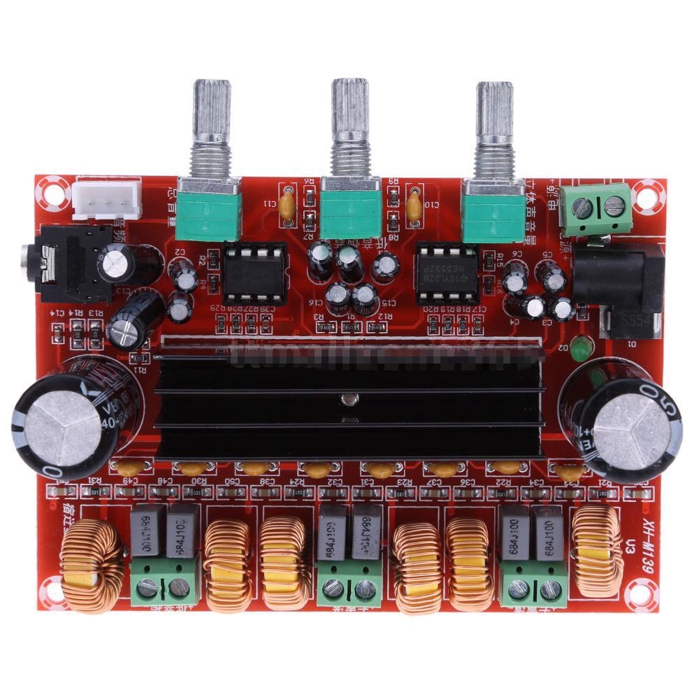 [IN STOCK/COD]TPA3116D2 2x 50W + 100W 2.1 Channel Digital Subwoofer Power Amplifier Board