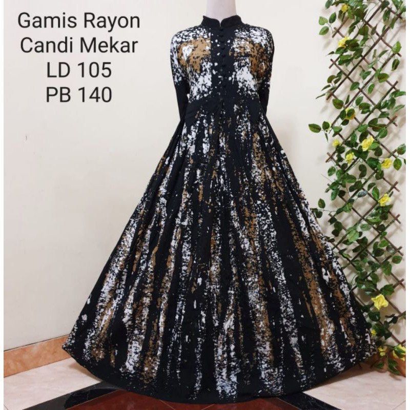 GAMIS TWILL RAYON CANDI MEKAR