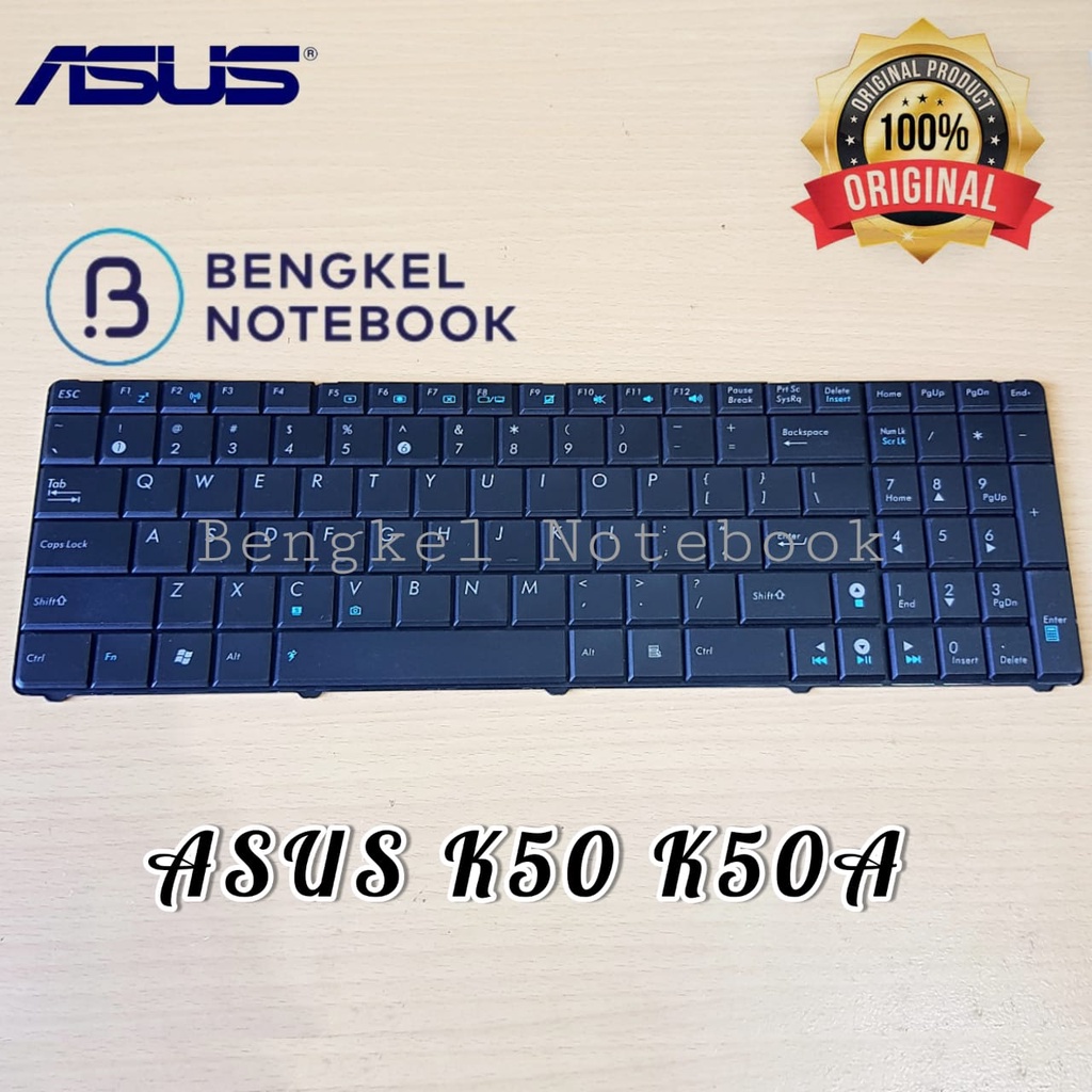 Keyboard Asus K50 K50A K51 P50 K51 K60 K61 K50IN K62 K70 K70A K70AD K70IJ F90 F90SV X5D F52 F52A X5DC K72 K72