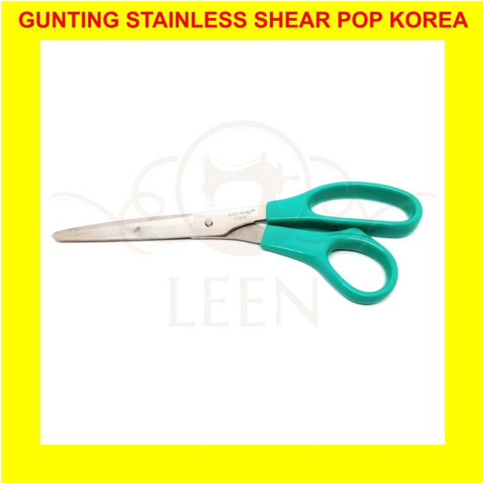 Gunting Kain / Kertas Shear Pop KOREA STAINLESS STEEL Han Kwang LEEN