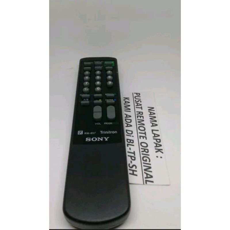 REMOTE REMOT TV SONY TRINITON ORIGINAL ASLI