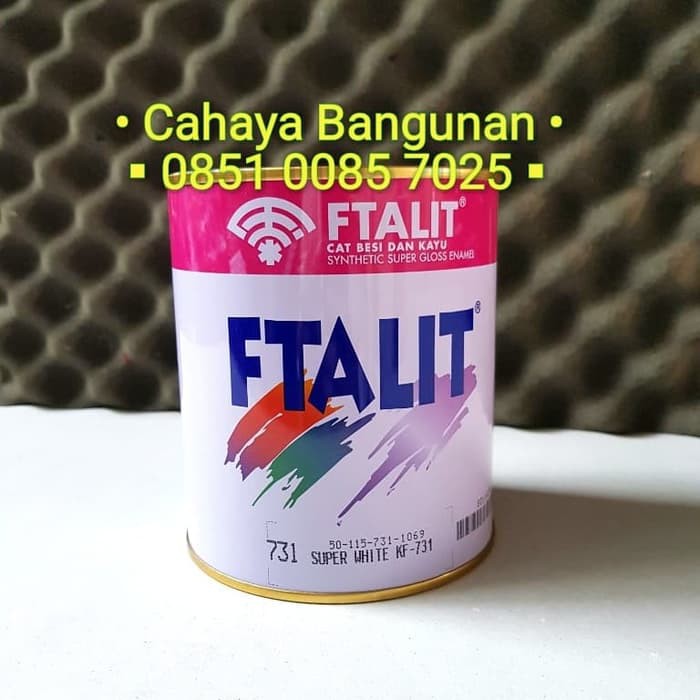 

Cat Minyak FTALIT Kansai Kayu Besi Warna Kaleng 1Kg 1Liter 1 Lt Liter