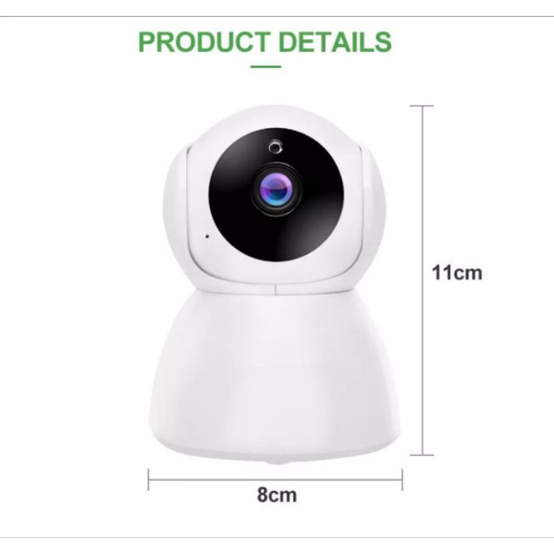 V380 IP Camera mini 5mp HD 1080p wireles CCTV Wifi Snowman