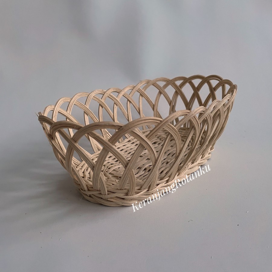 Keranjang Rotan Parcel Buah