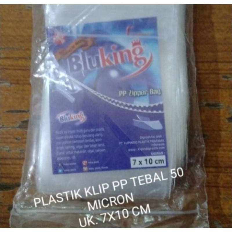 Jual Plastik Klip Pp Tebal Ukuran 7x10 Cm Tebal 50 Micron Shopee