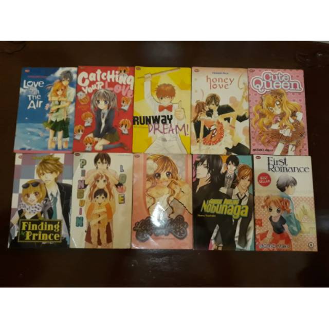 Manga komik shoujo oneshot preloved murah