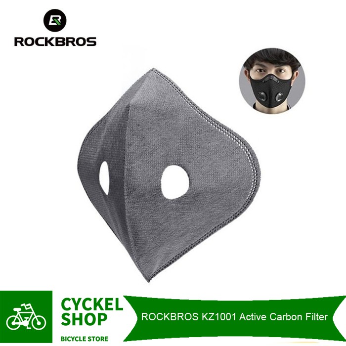 ROCKBROS KZ1001 Active Carbon Filter-Saringan Masker Sepeda-refil mask