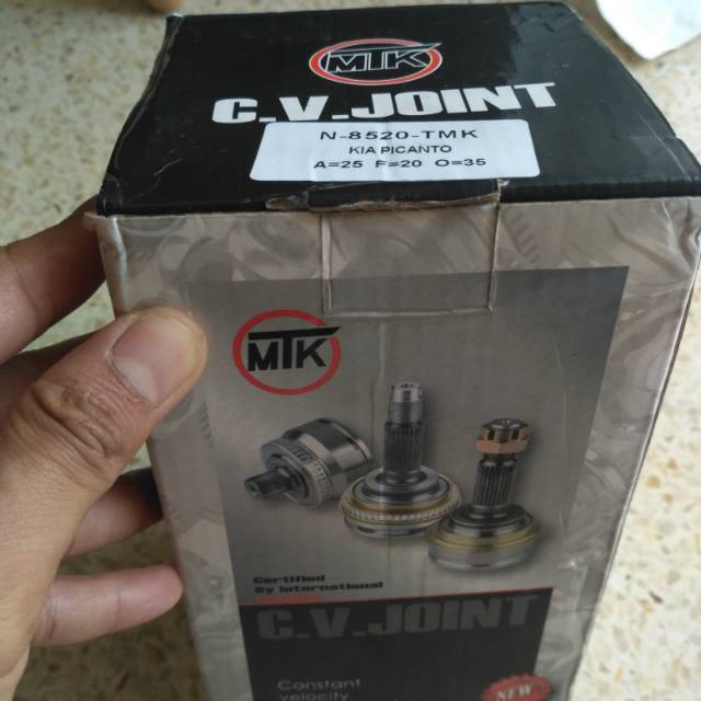 As kokel kopel cv joint drift drive shaft dalam kiri kia picanto cosmo dan old