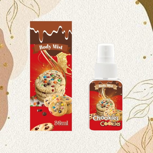 Kanzo - Parfum Body Mist Chookies Cookie 30ml Premium / Body Mist Chookies Cookie 30ml / Body Mist Chookies 30ml Unisex