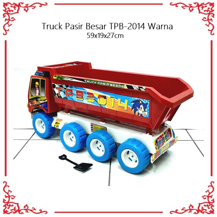 Mainan Truck Pasir Besar TPB-2014 Warna 59cm