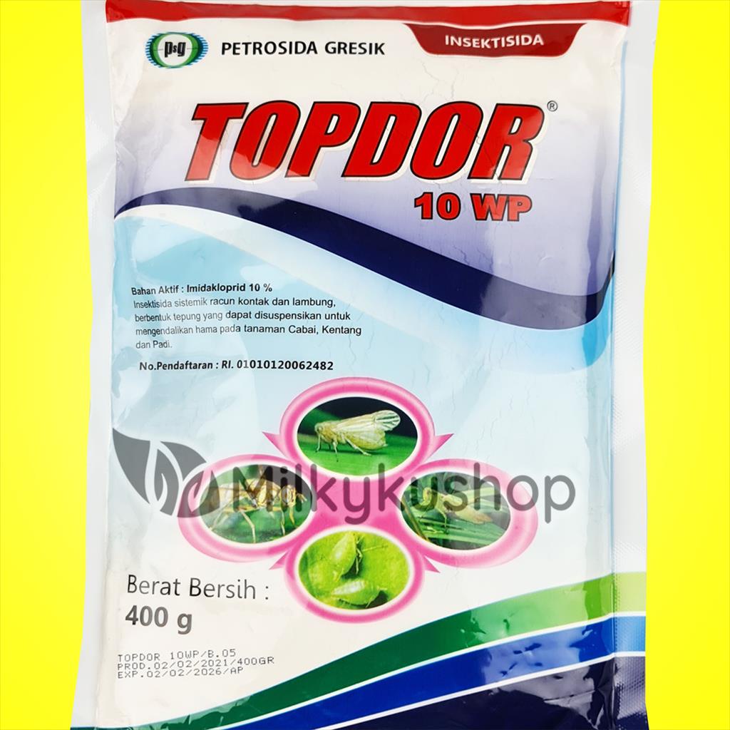 TOPDOR 10 WP 400 GRAM INSEKTISIDA