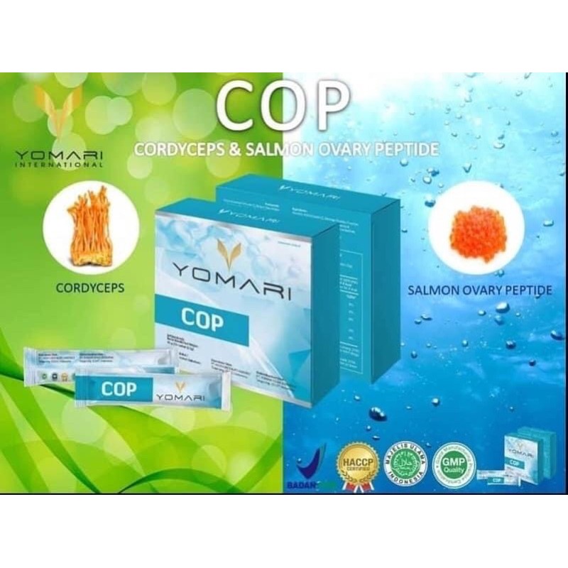 COP #yomari #herbal #grapeseed #cordyceps #ovarypeptide #salmon