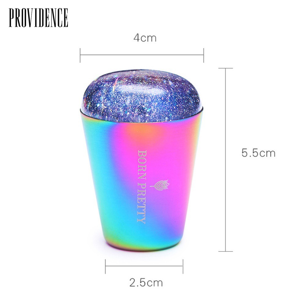 Providence BORN PRETTY Transparent Holo Handle Silicone Nail Stamper Manicure Stamping Tool