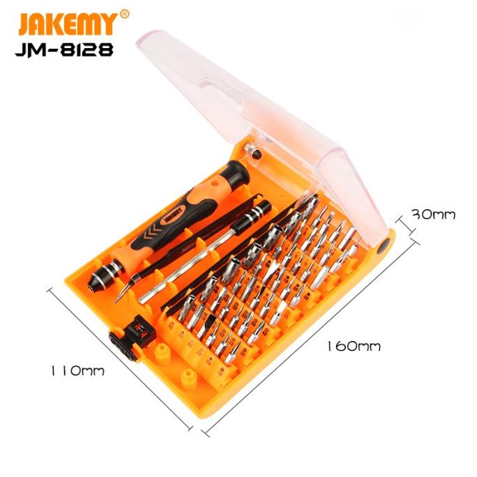 Jakemy 42 in 1 Screwdriver Set Repair Tools - JM-8128 hpart33 Ayo Beli
