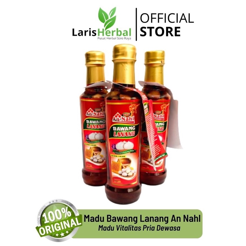 

ORIGINAL Madu Bawang Lanang An Nahl 450Gram