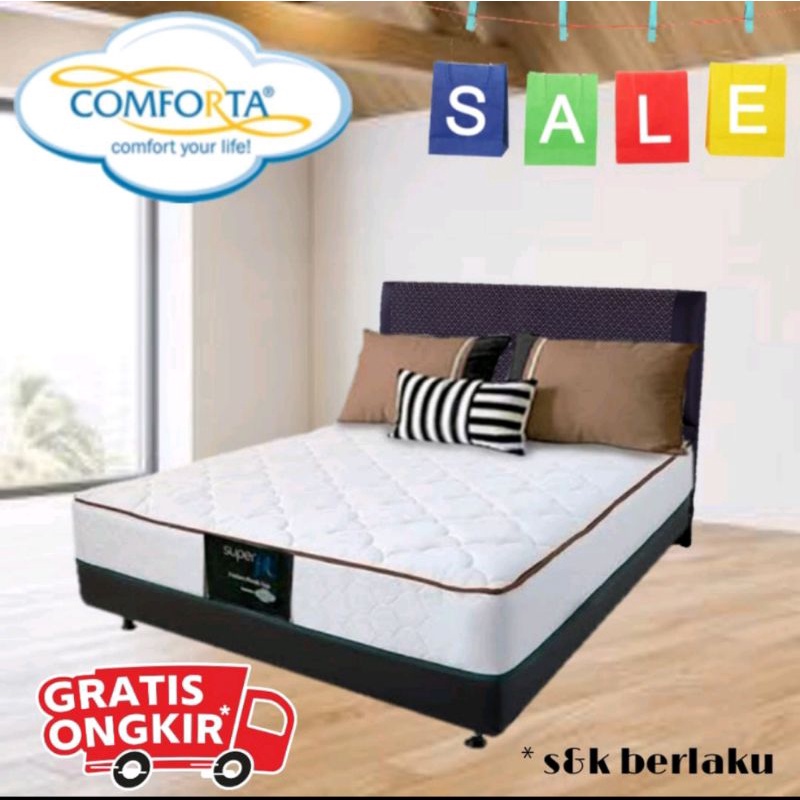 FUSION BOXY SUPERFIT SPRINGBED