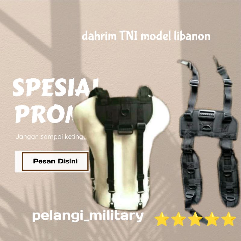 Dahrim TNI model libanon/dahrim kopel comando