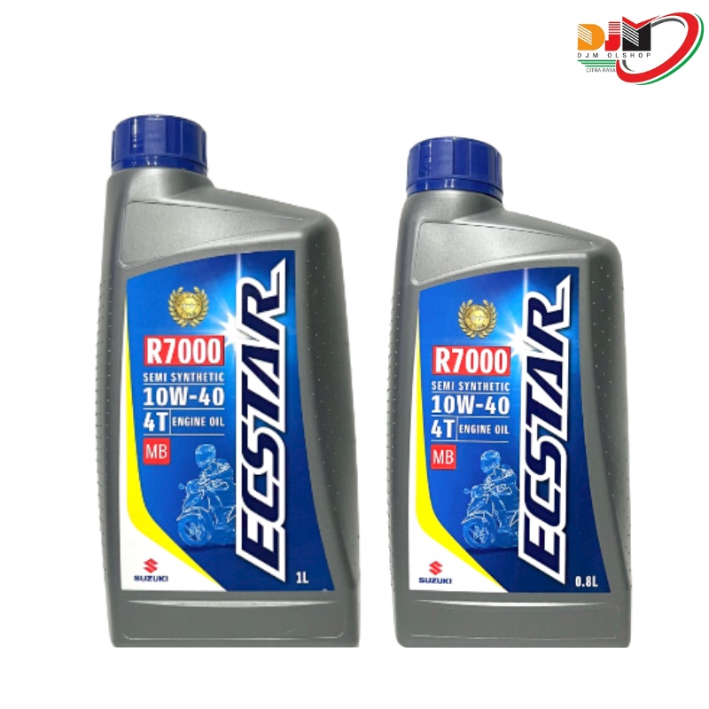 Oil Suzuki SGO ECSTAR R7000 10W-40 MB Semi Syntetic Matik