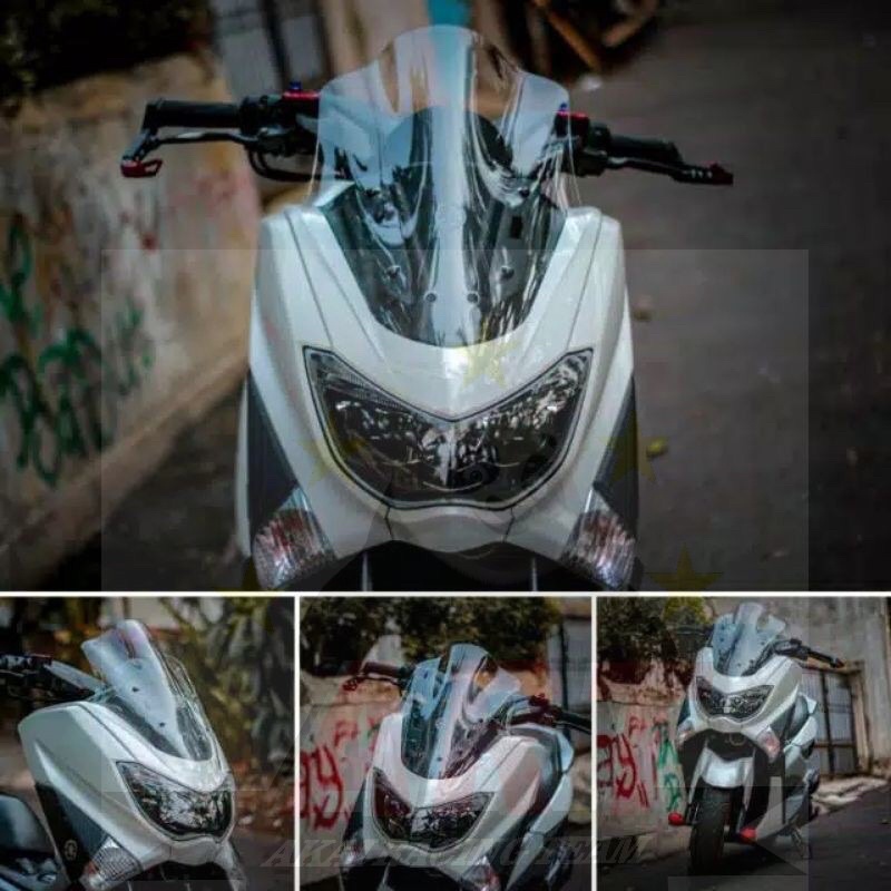 Windshield Nmax Sectbill / Kaca Depan Nmax Model Sectbill / visor nmax / winsil Nmax