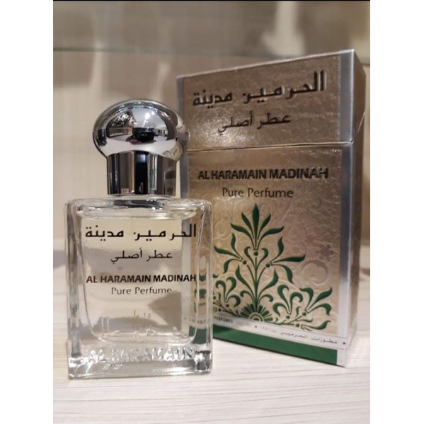 PARFUM AL HARAMAIN MADINAH 15ml | Original 100% Non Al Kohol