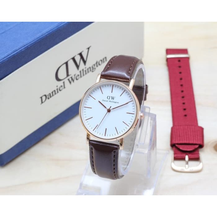 

D.W KULIT PAKET KANVAS DARK BROWN CVR WHITE (RED)