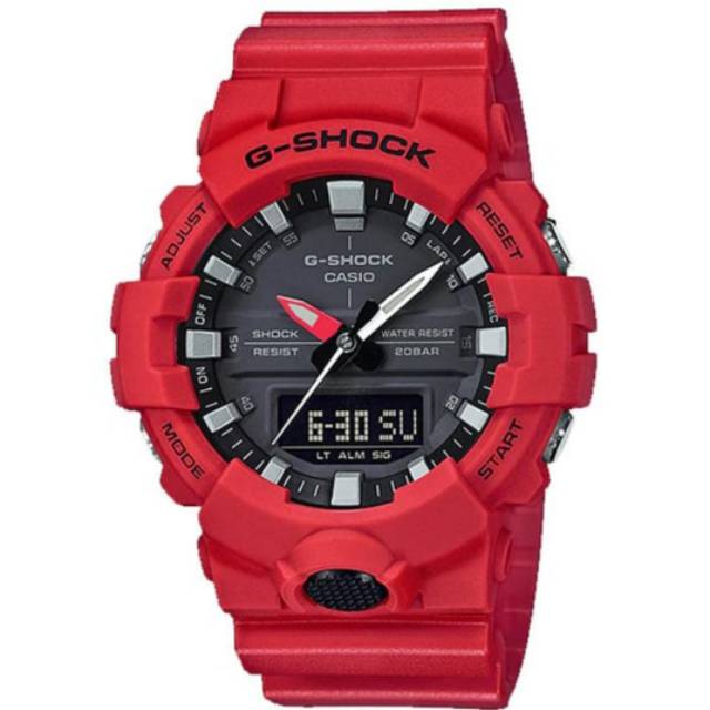 Jam Tangan Pria Casio G-Shock GA-800-4ADR Original-Merah