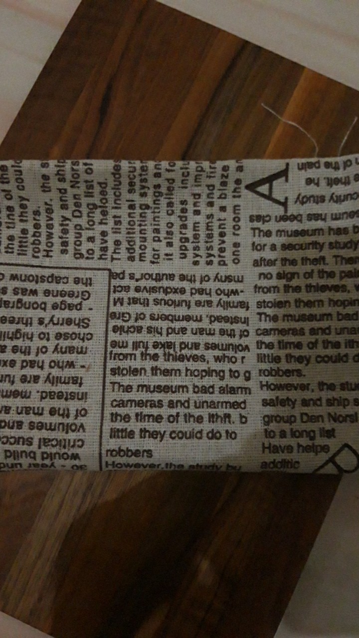 Newspaper Napkin