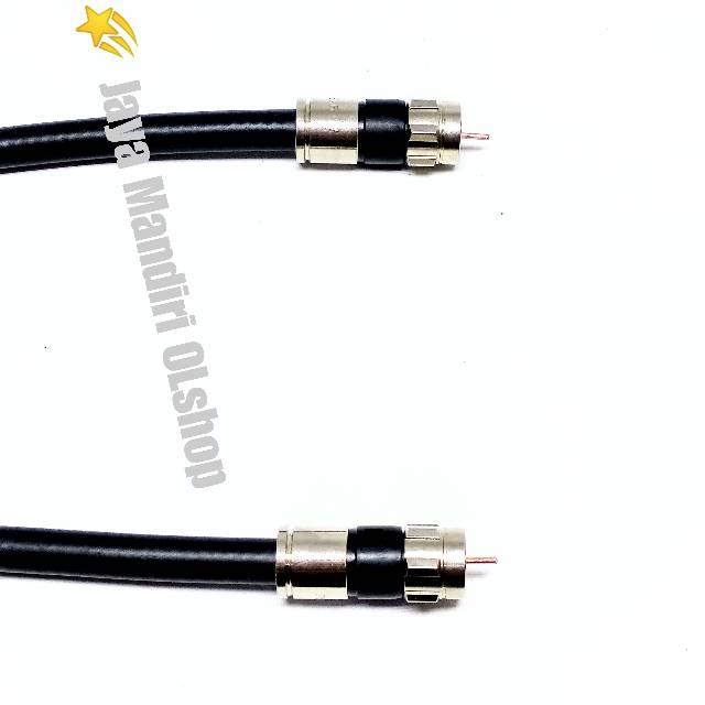 Kabel Jumper LNB Conector Parabola 50cm ( Kualitas Bagus )