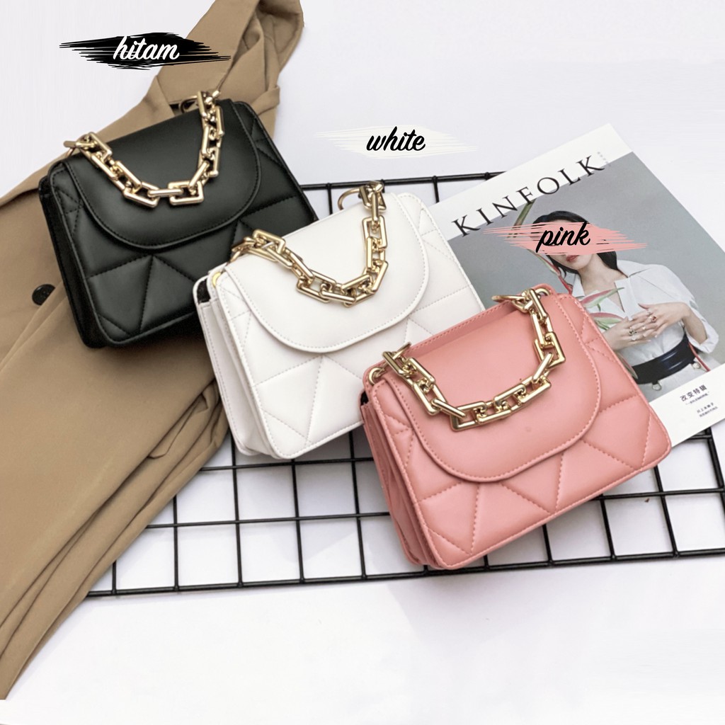 Slingbag Kimmy Embos - Tas Selempang Wanita