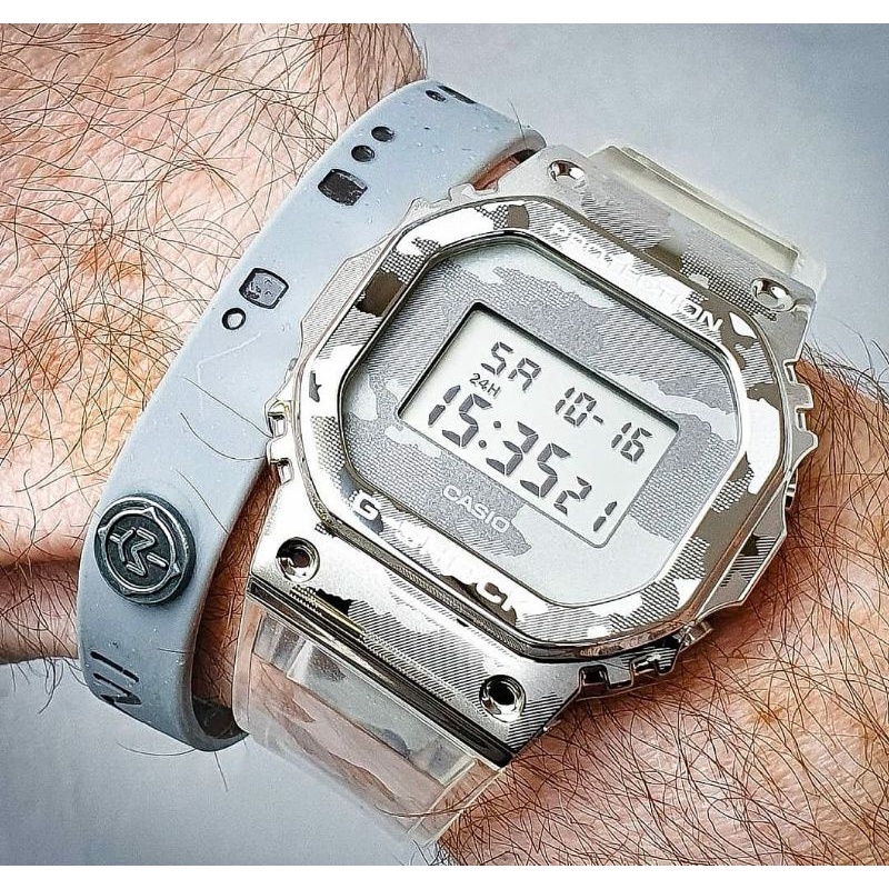 Jam Tangan Pria & Wanita Transparan G Shock GM5600 Ori BM COD Best Seller