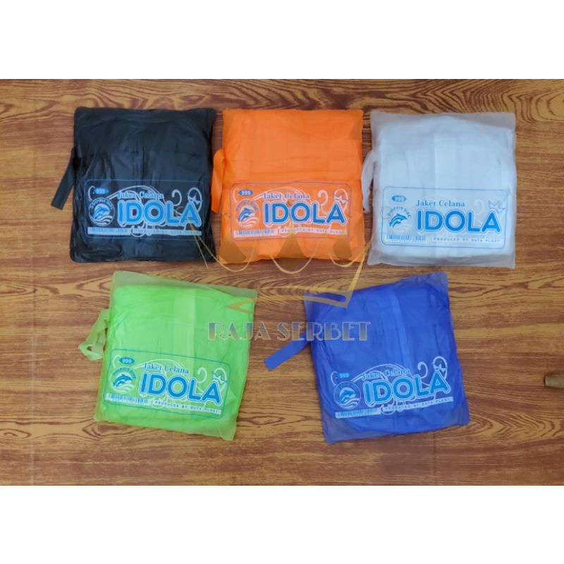 Jas Hujan Stelan Jaket Celana Idola By Dolphin Blue