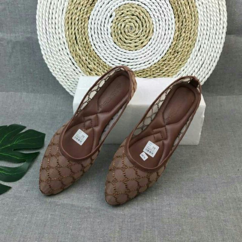 FLAT SHOES WANITA BRUKAT JEA 66