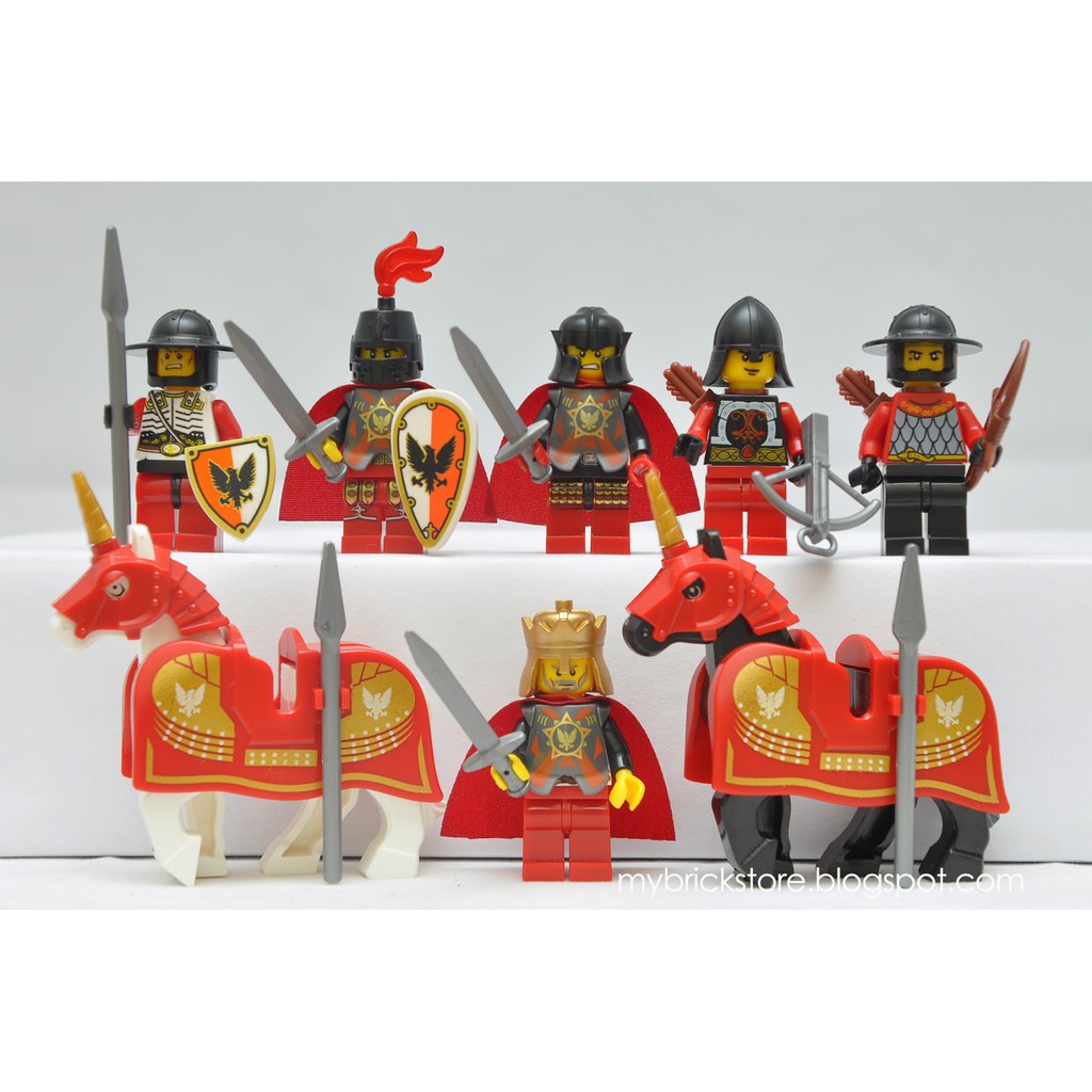 MINIFIGURES CASTLE BLACK ARMY