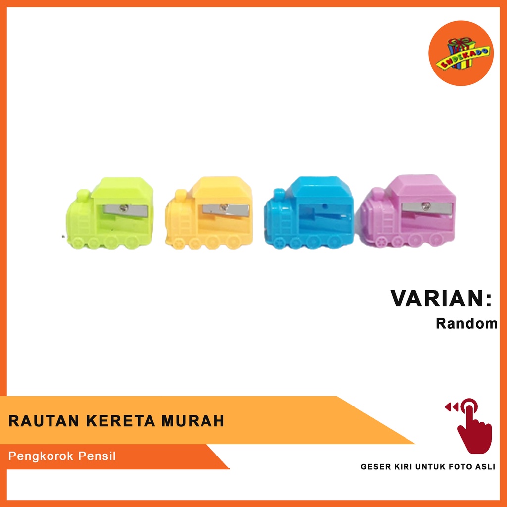 MAKASSAR! RAUTAN KERETA KARAKTER - Pengkorok Pensil