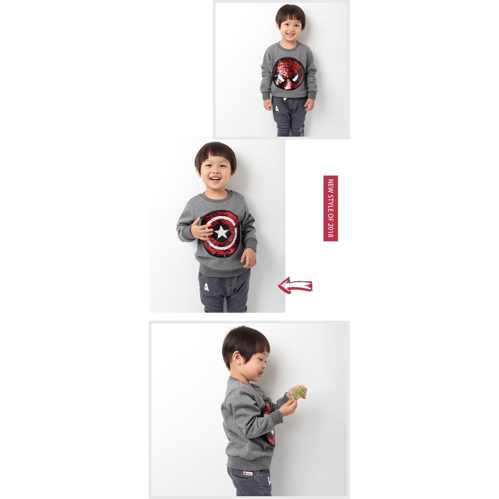 BS//BAJU ANAK/KIDS SPIDERMAN&amp;CAPTAIN AMERICA/GOOD QUALITY