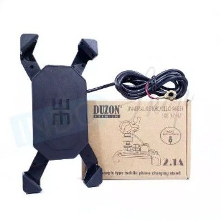 Holder Motor Duzon MG-01 Fast Charging 2.1A