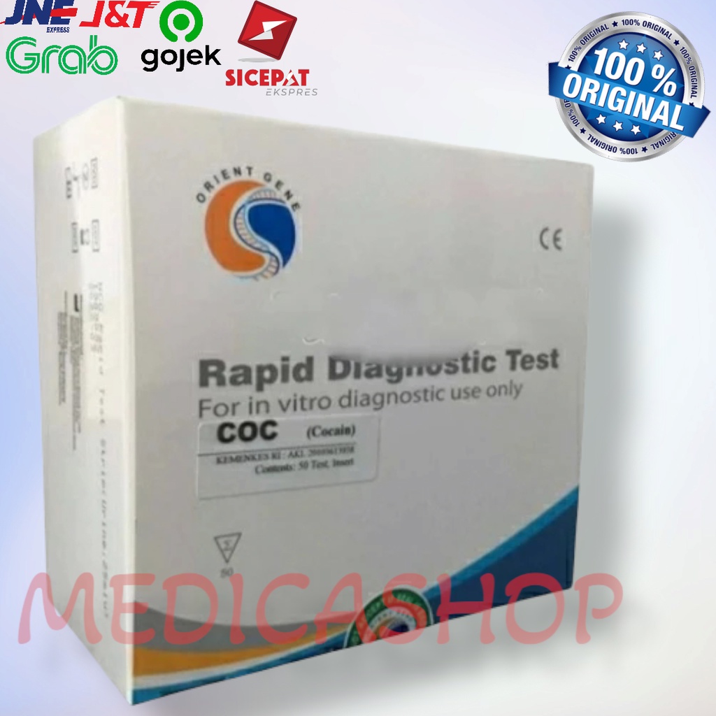 Orient Gene COC (Cocaine) Rapid Test Strip 50T