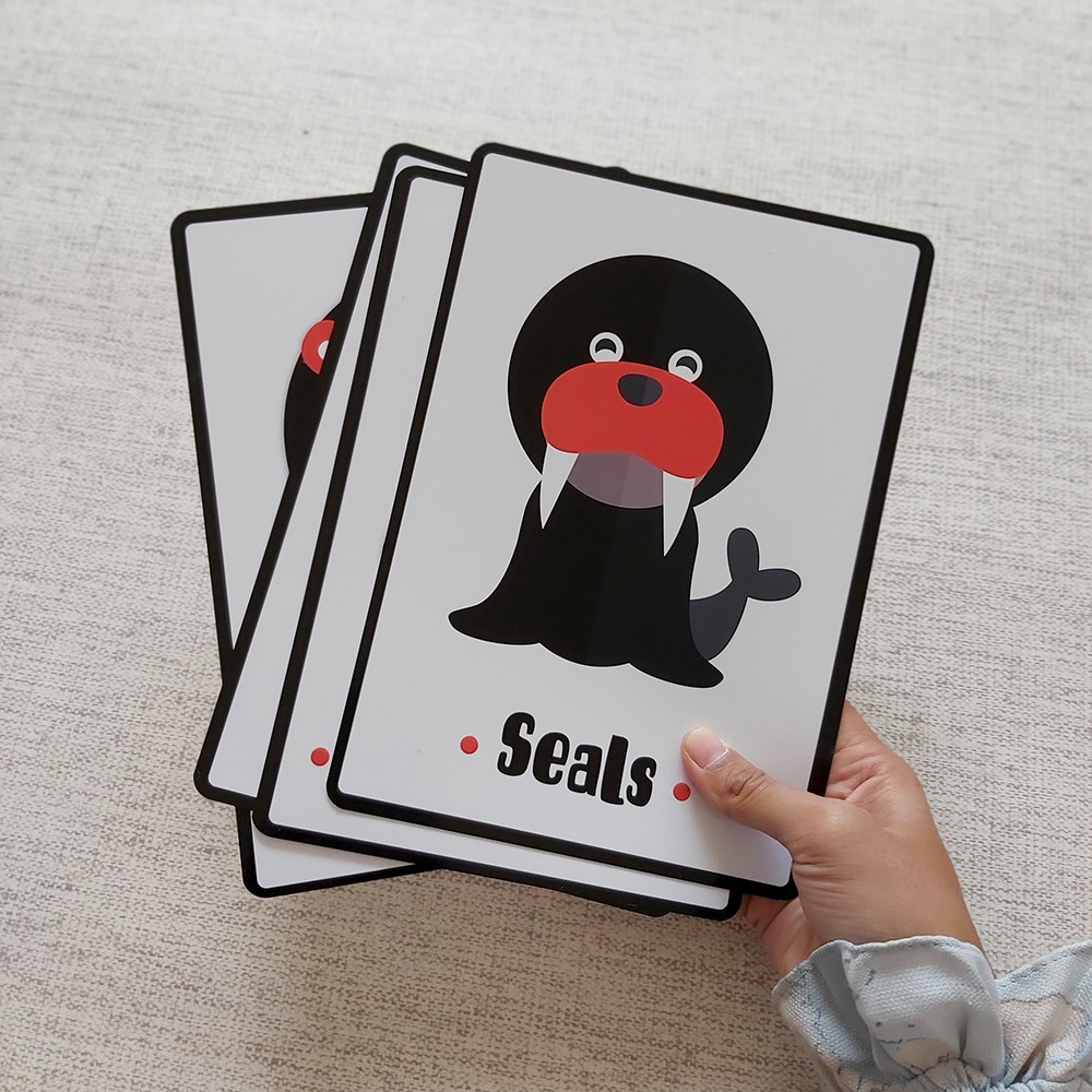 FLASH CARD ANAK FLASH CARD HEWAN MAINAN ANAK BAYI UMUR 1 2 3 TAHUN TERMURAH