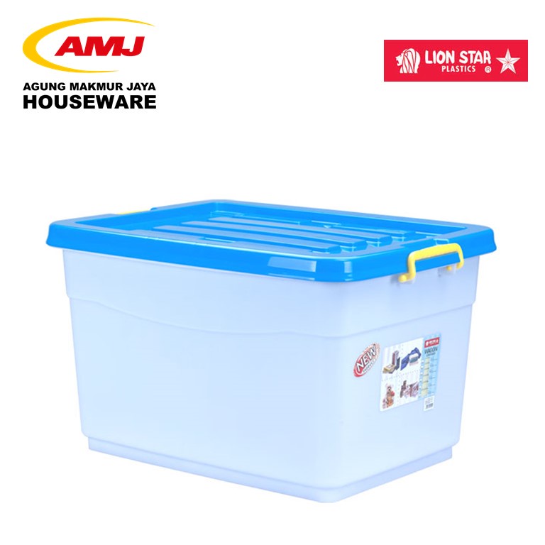 WAGON CONTAINER 82 LITER BOX / TEMPAT PENYIMPANAN LION STAR