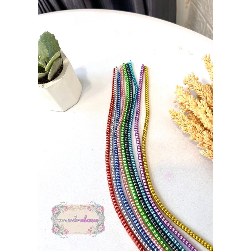 RT94 Pelilit Kabel Spiral Warna Metalic Pelindung Cable Hp Charger Universal Cord Protector solid Color glossy SB3484