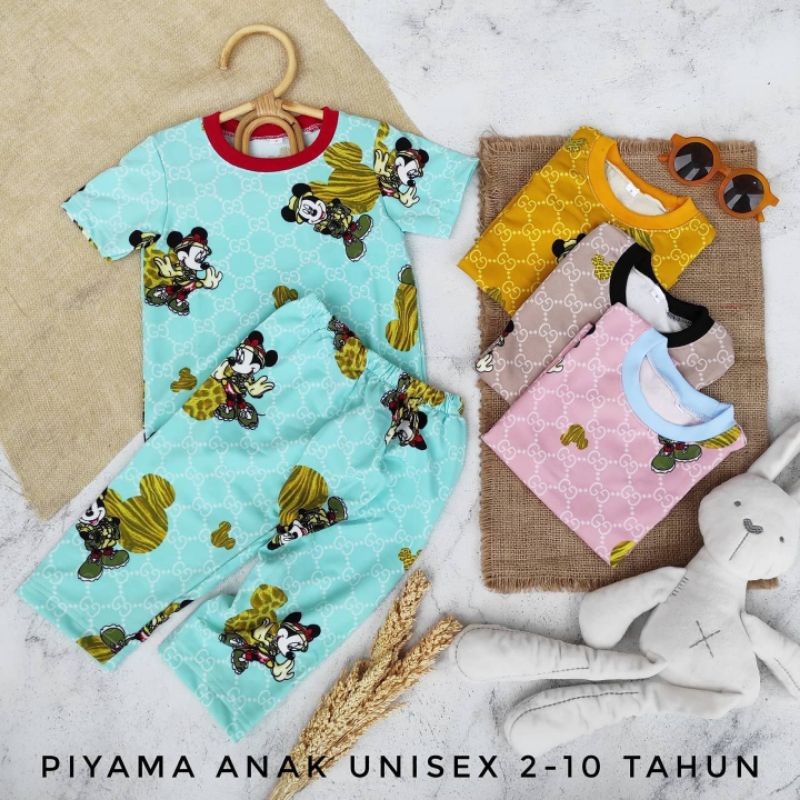 SETELAN PIYAMA ANAK BAGUS BEST SELLER MURAH MEDAN BABY TERRY ECER GROSIR KATUN BAJU TIDUR
